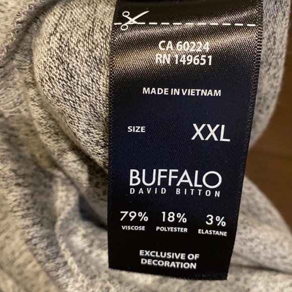 Buffalo David Bitton Animal Print Sweatshirt XXL - Picture 4 of 5